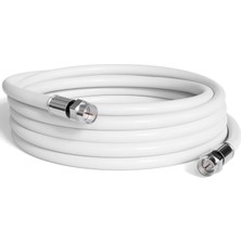 Obutech Uçları Hazır 4K ve Hd Uyumlu Çanak Anten Lnb Uydu Kablosu 100 Metre