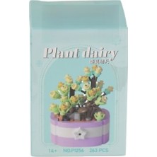 NW Nessi World P1256 Simülasyon Çiçek Serisi 263 Parça Block Oyuncak