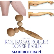 Feyza Design Ahşap Maderoterapi Roller ile Rahatlatıcı Masaj Deneyimi