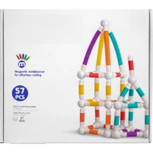 NW Nessi World Magnetic Tüp Bloklar 57 Parça