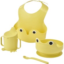 IKEA Mata Açık Sarı Çocuk Yemek Seti
