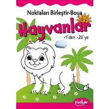 Lisinya Noktaları Birleştir-Boya Hayvanlar-1’den 20’ye
