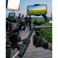 Karahanbey Profesyonel Telefon Video Sabitleyici Gimbal Stabilizer Vlog Aparatı - Lisinya