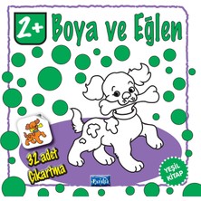 Lisinya Boya ve Eğlen Yeşil Kitap