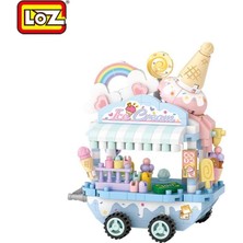 LZ-8854 Nessiworld Dondurma Arabası 300 Parça Block Oyuncak