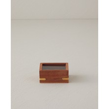 English Home Dice Dekoratif 9x6,5x4 cm Kahve