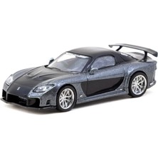 NessiWorld 1/64 Mazda Rx-7 Veilside Fortune7 Grey Metallic / Black