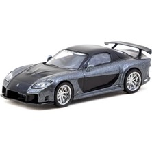 Epilons Mey Ithalat® 1/64 Mazda Rx-7 Veilside Fortune7 Grey Metallic / Black