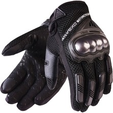 Vexo Stella Siyah Yazlık Motosiklet Eldiveni