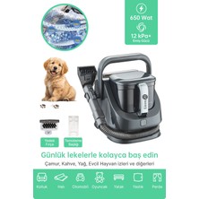 Livenzi JJB-737 Koltuk Halı Yıkama ve Leke Çıkartma Makinesi-Gri