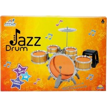 NW NessiWorld 1080080 Eccho, Davul Set - Jazz Drum / 5 Adet Davul, Zil ve Tabure / +3 Yaş