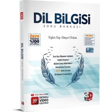 Anla Kazan Yayınları 3D 2026 Dil Bilgisi Soru Bankası