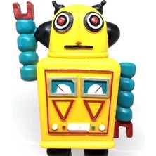 LTG Nova Decotown Nostaljik Sevimli Uzaylı Robot Şeklinde Figür Biblo