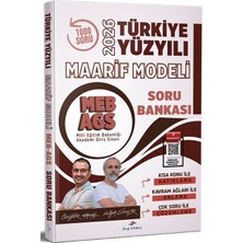 Anla Kazan Yayınları Dizgi 2026 Meb-Ags Türkiye Yüzyılı Maarif Modeli Soru Bankası Çözümlü