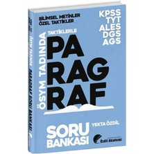 Anla Kazan Yayınları Özdil Akademi 2026 Kpss Meb-Ags Ales Dgs Tyt Taktiklerle Paragraf Soru Bankası