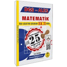 Elma Shop Tasarı Yayınları Dgs Ales Matematik Ilk 25 Çıkacak Soru Çözümlü