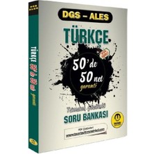 Elma Shop Tasarı Dgs Ales Türkçe 50 De 50 Net Garanti Soru Bankası