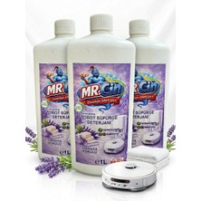 Mr.cin Robot Süpürge Deterjanı Lavanta Kokulu 1 Litre