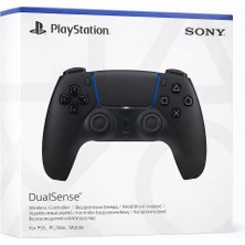 Sony Ps5 Dualsense Wireless Controller Siyah Playstation 5 Oyun Kolu Kablosuz Gamepad