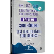 Anla Kazan Yayınları Türkçe Öabtdeyiz 2026 Öabt Meb-Ags Türkçe-Türk Dili Edebiyatı Eski Türk Edebiyatı Reh-Nüma Şerh Ağırlıklı Soru Bankası Çözümlü