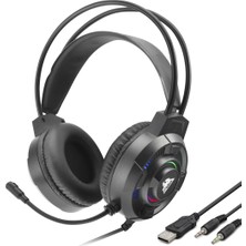 LTG Nova G880 Kulaklık USB / 2 x 3.5 mm - Siyah