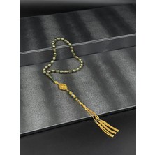 Premium 22K Altın Işleme Alman Ateş Kehribar 22K Ağır Özel Tasarım Püskül