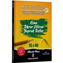 Anla Kazan Yayınları Türkçe Öabtdeyiz 2026 Öabt Meb-Ags Türkçe Öğretmenliği Yaprak Testler