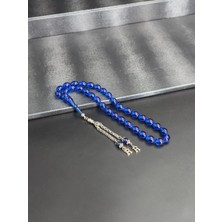 Beyzi Model Ateş Kehribar Tesbih Kişiye Özel Harfli Tasarım Püskül