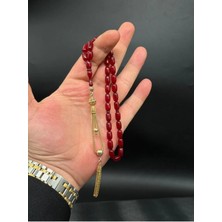 Premium Bilekboy Osmanlı Benzetme 50 Yıllık Sıkma Kehribar Tesbih Çekim Harikası