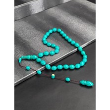 A Serisi Usta Imzalı Özel Renk Ateş Kehribar Tesbih Sistemli Püskül Ile Muazzam Çekim