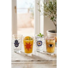 Rakle Fortuna 4'lü Meşrubat Bardağı Seti 395 cc