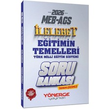 Anla Kazan Yayınları Yönerge 2026 Meb-Ags Eğitimin Temelleri ve Türk Milli Eğitim Sistemi Ilelebet Soru Bankası Çözümlü