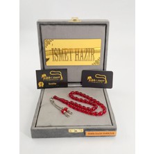 Kişiye Özel Harfli Ateş Kehribar Tesbih