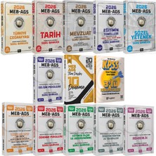 CBA Akademi 2026 Cba Meb Ags Tüm Dersler Güncel Baskı Ayrıntılı Çözümlü Soru Bankası Seti ve Çözümlü 10 Deneme