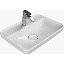 Turkuaz Seramik Cerastyle Lal 60 cm Tezgah Üstü Çanak Lavabo