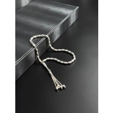 Özel Işcilikli 925 Ayar Full Gümüş Tasarım Tesbih