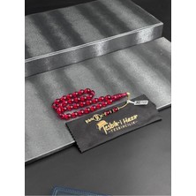 Sevgililer Günü Koleksiyonu Zarefetin Ustalığı ile Kişiye Özel Isimli ve Harfli Ateş Kehribar Tesbih