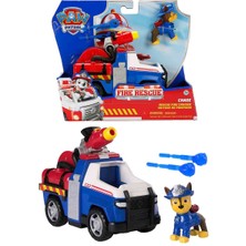 Paw Patrol Fire Rescue Figür ve Kurtarma Aracı - Chase