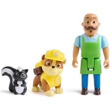 Paw Patrol 3’lü Figür Seti - Rubble ve Mr. Porter