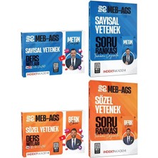 Anla Kazan Yayınları Indeks 2026 Meb-Ags Sözel + Sayısal Yetenek Ders Notları + Soru Bankası 4 Lü Set
