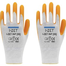 I-Zet INP05 Polyester Nitril Eldiven 288 Adet No 9