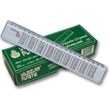 Yıldızlar Çarpım Tablolu Cetvel 30CM - 4 Adet