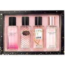 Victoria's Secret Love 75 ml + Bombshell Seduction 75 ml + Tease 75 ml + Bombshell Fragrance Mist 75 ml Kadın Parfüm Seti