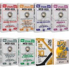 CBA Akademi 2026 Cba Meb-Ags Eğitim Bilimleri Güncel 6 Cilt-Toplam 4440 Adet Ayrıntılı Çözümlü Soru-10 Deneme