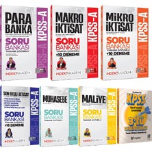 İndeks Akademi Yayıncılık 2026 Kpss A Grubu Para Banka-Maliye-Muhasebe-Iktisat Tamamı Çözümlü Soru Bankası Seti