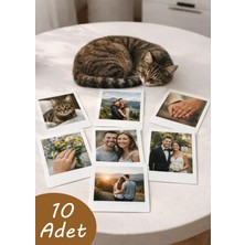 fotografyabaskı 10 Adet Polokart Fotoğraf Baskısı 9X11 cm