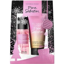 Victoria's Secret Pure Seduction Fragrance Lotion 75 ml + Fragrance Mist 75 ml Kadın Parfüm Seti