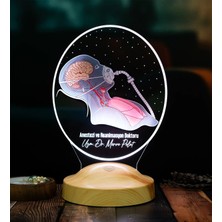 Sevgilambası Anesteziyoloji Uzmanına Hediye – Kişiye Özel Anesteziyoloji ve Reanimasyon Doktoru LED Lamba, Yoğun Bakım Doktoru Hediyesi