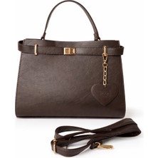 Moon Çanta Yelena Omuz Çantası Kahve