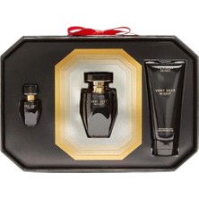 Victoria's Secret Very Sexy Night Edp 50 ml + 7 ml + Fragrance Lotion 100 ml Kadın Parfüm Seti
